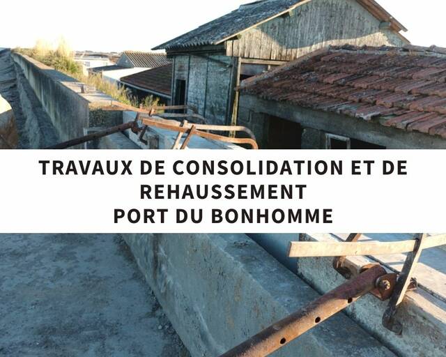 Port du bonhomme - travaux