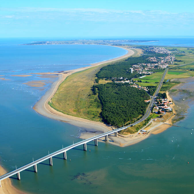 Le pont île de Noirmoutier